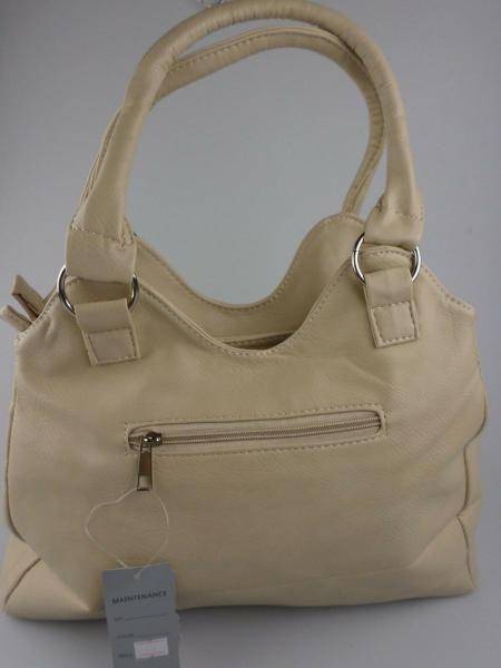 Sehr schöne Damen Handtasche in Hellbeige